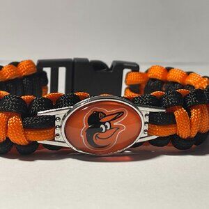 Baltimore Orioles MLB Paracord Bracelet New